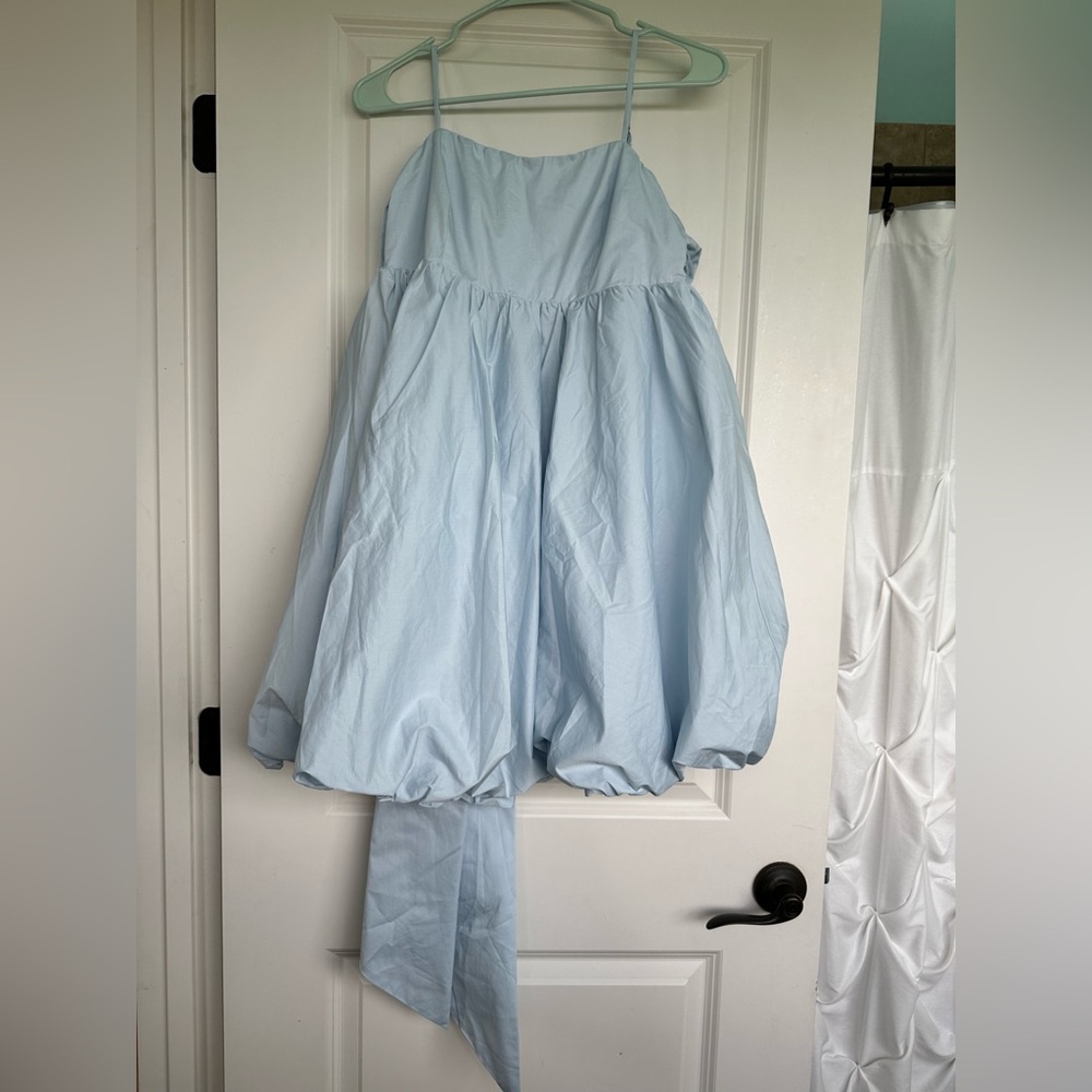 Hello Molly Light Blue Bubble Dress